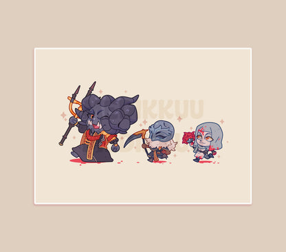 mohgwyn dynasty print - (matte print) 5" x 7"