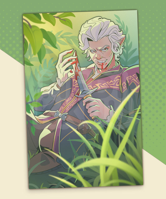 astarion print - (matte print) 5" x 7"