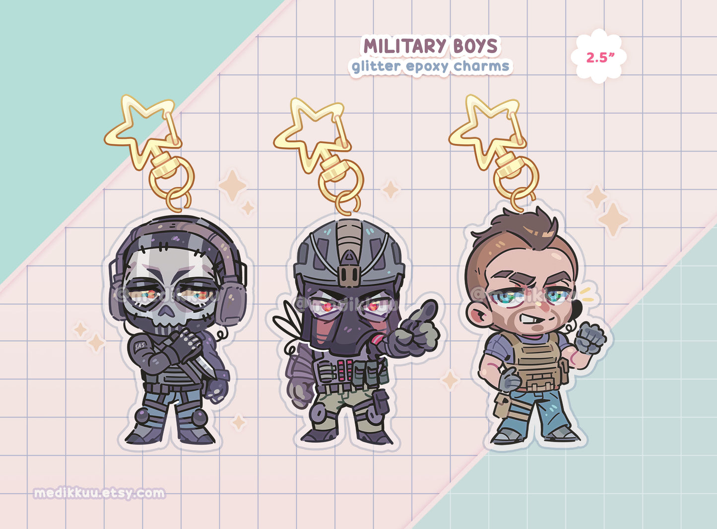 Call of Duty Keychains / Charms