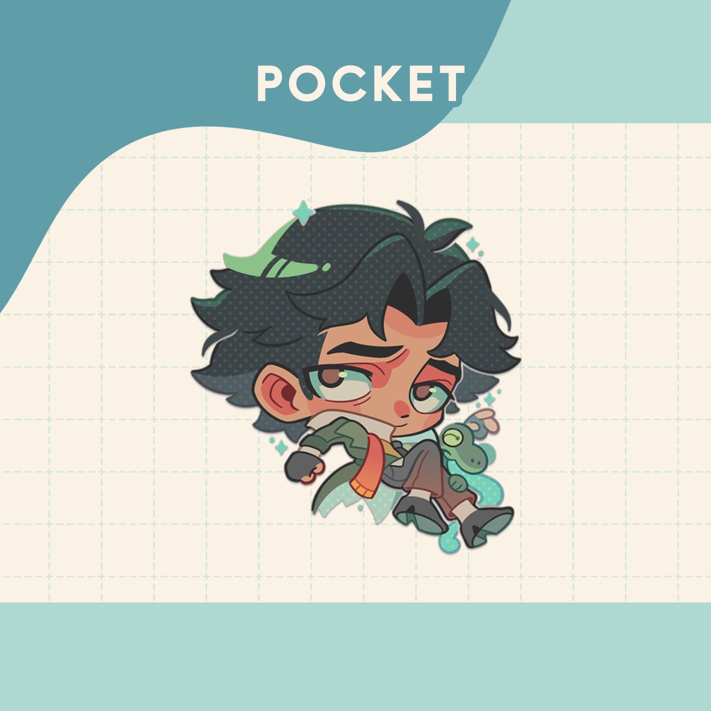 SET 1 deadlock charms keychains | (2.5" Epoxy)