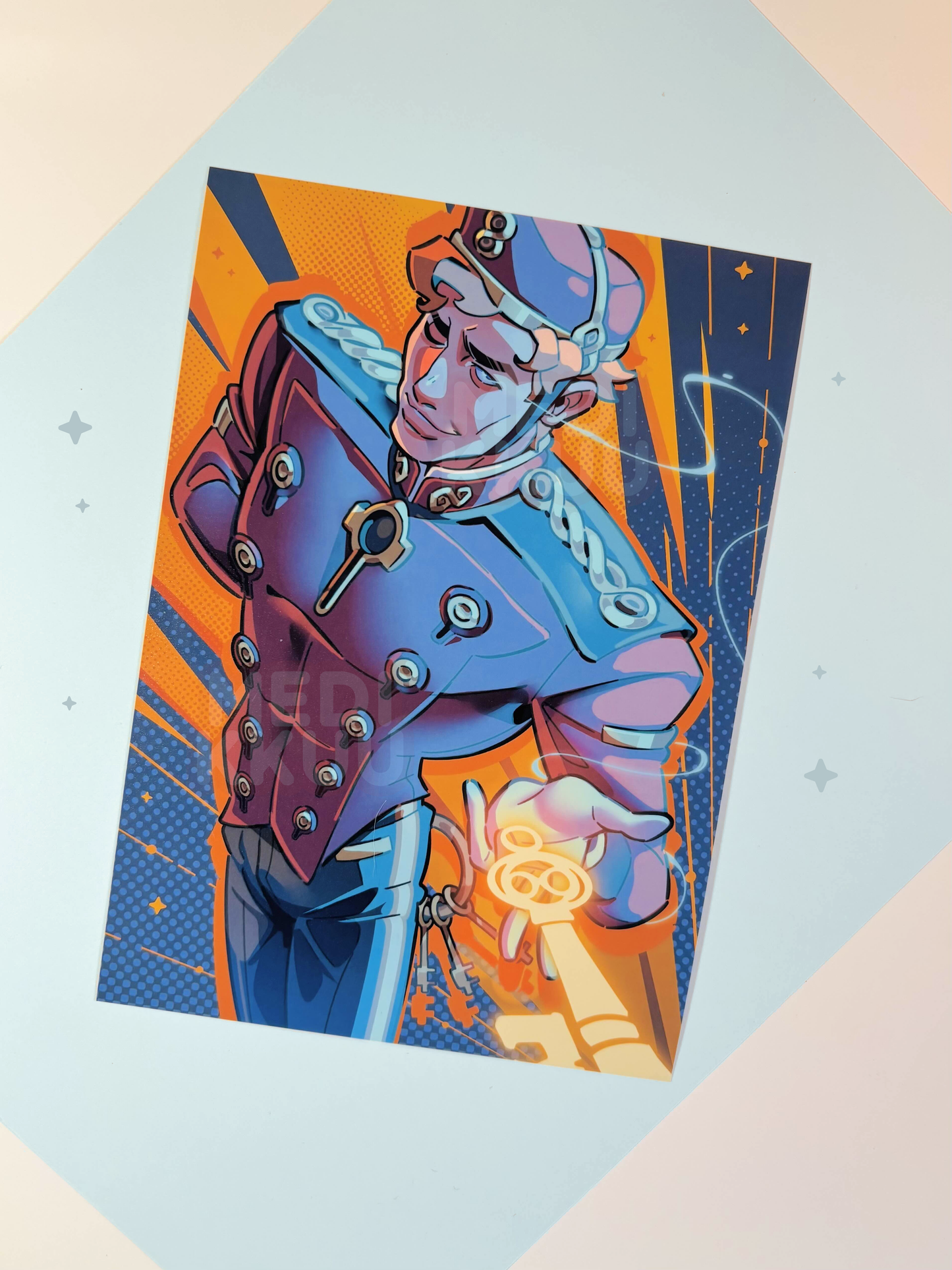 doorman deadlock print - (matte print) 5" x 7"