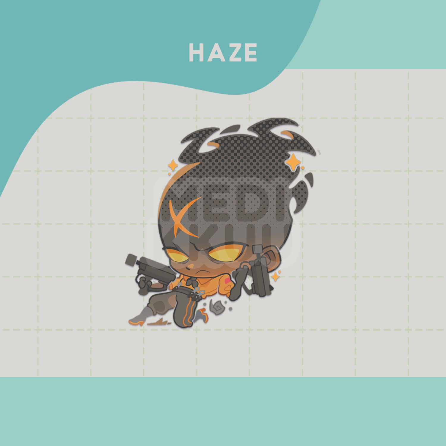 SET 2 deadlock charms keychains | (2.5