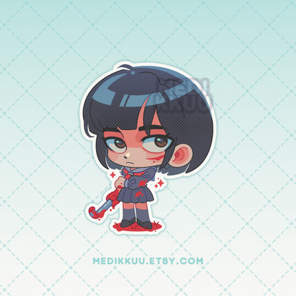 hinako shimizu silent hill f acrylic charm & sticker