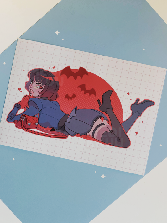 mina deadlock print - (matte print) 5" x 7"