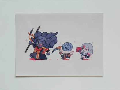 mohgwyn dynasty print - (matte print) 5" x 7"