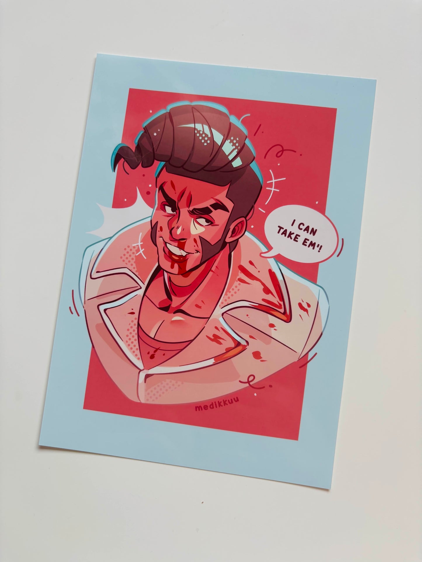 shiv deadlock print - (glossy print) 5" x 7"